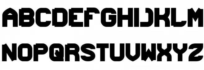 cannon ball Font Litere mari