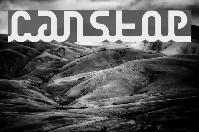 canstop Font examples