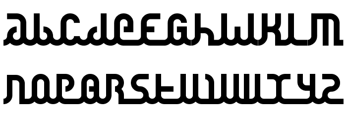 canstop Font LOWERCASE