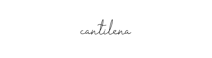 cantilena Font - FFonts.net