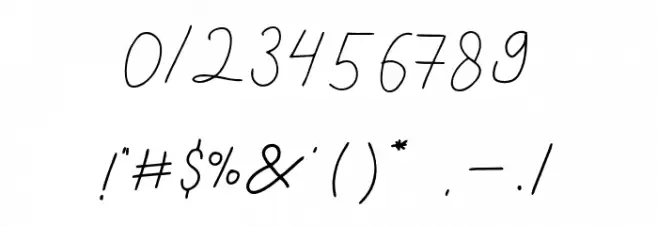 cantilena Font OTHER CHARS