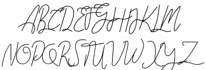 cantilena Font UPPERCASE