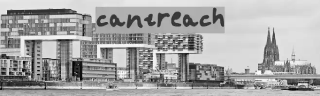 cantreach Font examples