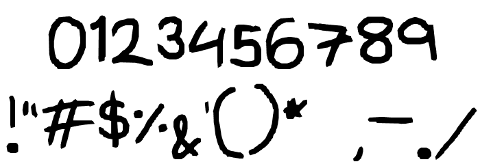 capital fun Font OTHER CHARS