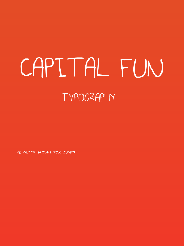 capital fun Poster