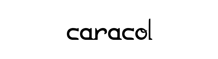 caracol  les polices de caractères gratuit tlcharger