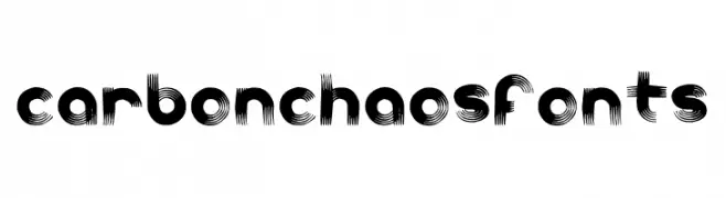 carbonchaos fonts  Frei Schriftart Herunterladen