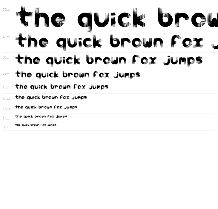 carbonchaos fonts Waterfall