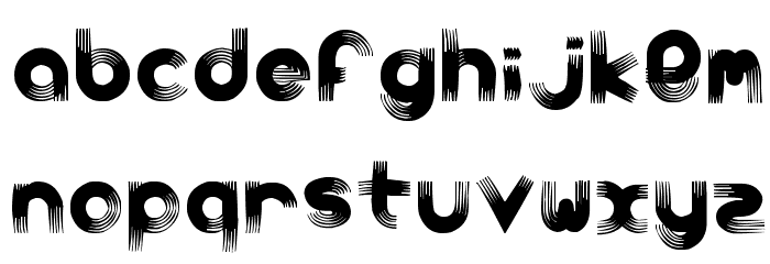 carbonchaos fonts Font LOWERCASE