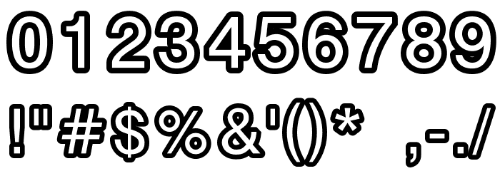 carbono Schriftart Anderer Schreiben