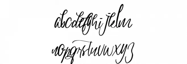 caribean フォント 小文字