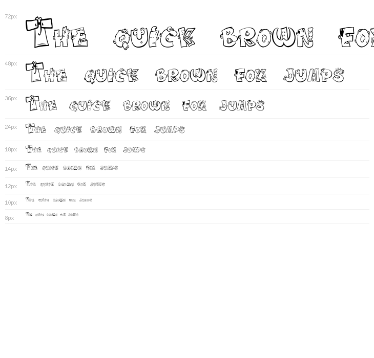 caricature Waterfall