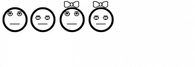 carillas tfb Font OTHER CHARS