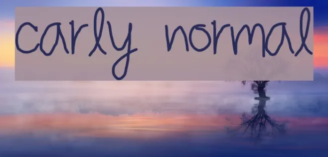 carly normal Example 2