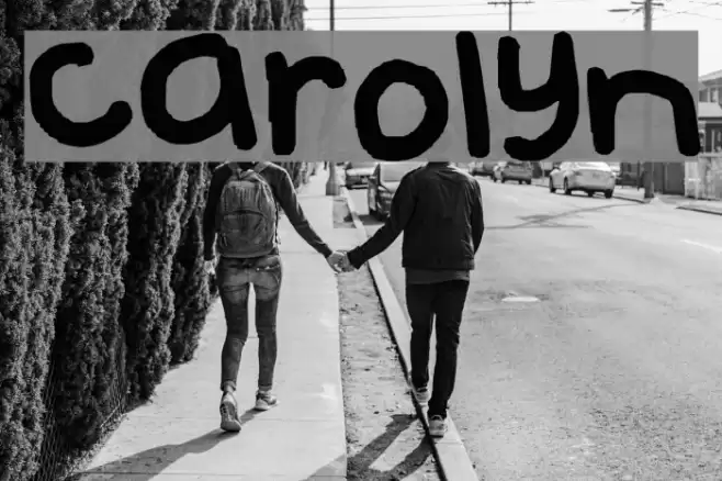 carolyn Font examples