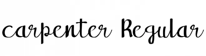 carpenter Regular  تنزيل الخطوط