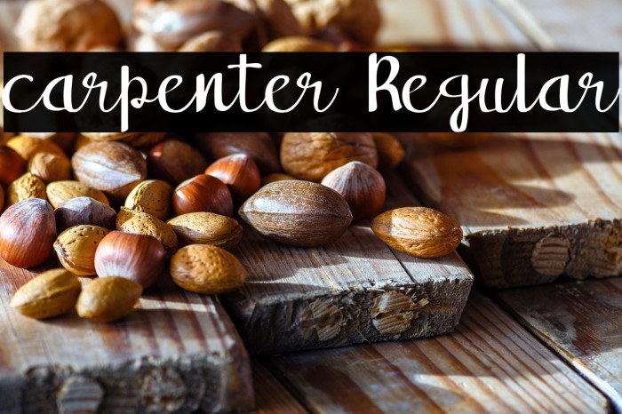 carpenter Regular Example 3