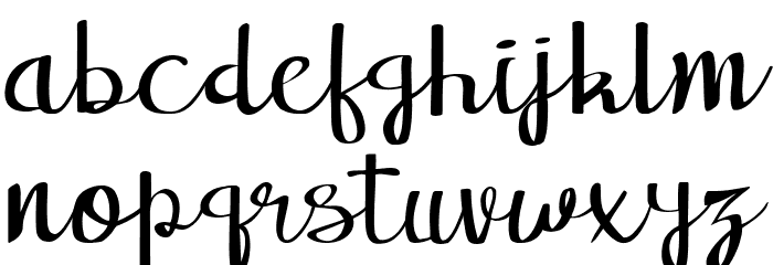 carpenter Regular Font LOWERCASE