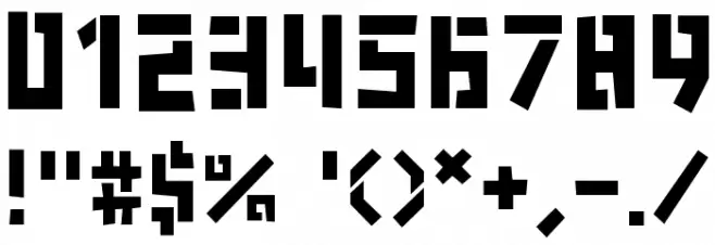 carrot Font OTHER CHARS