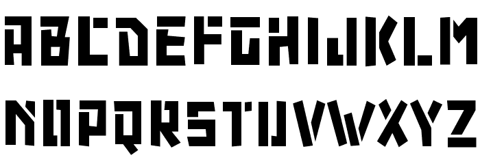 carrot Font LOWERCASE