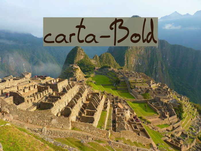 carta-Bold Example 2