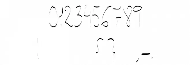 carta-ExtraLight Font OTHER CHARS