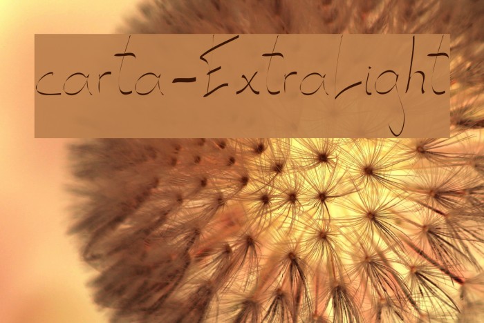 carta-ExtraLight Example 2