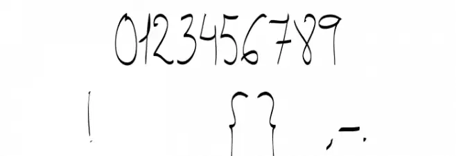 carta-Light Font OTHER CHARS