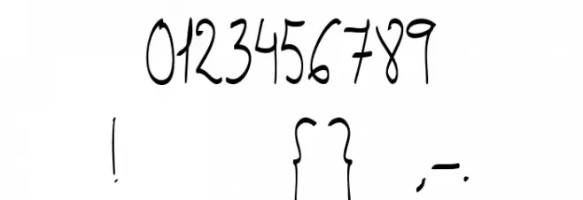 carta-Regular Font OTHER CHARS