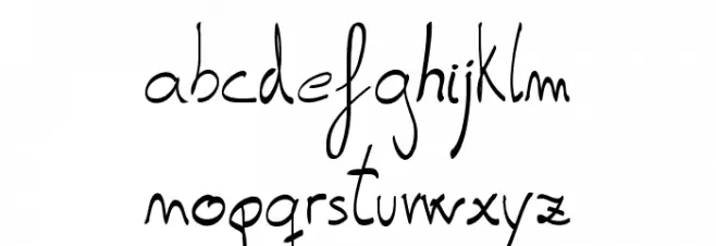 carta-Regular Caratteri MINUSCOLO