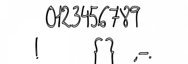 carta-outline Font OTHER CHARS