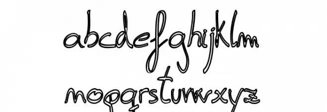 carta-outline फ़ॉन्ट लोअरकेस