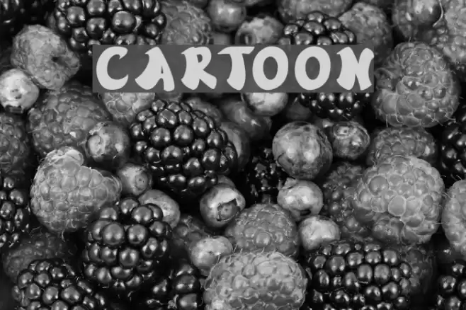 cartoon Font examples