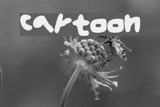 cartoon Font examples