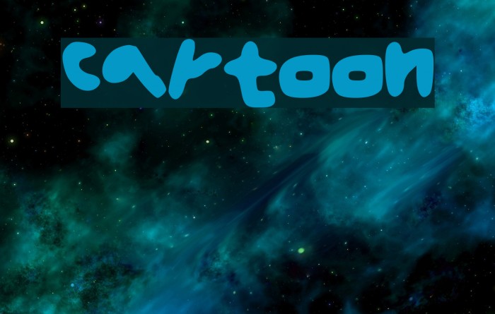 cartoon Font examples