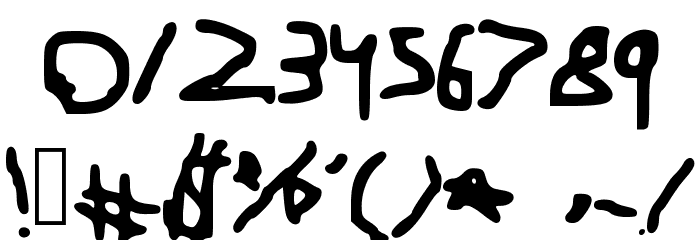 cartoonfont Font OTHER CHARS