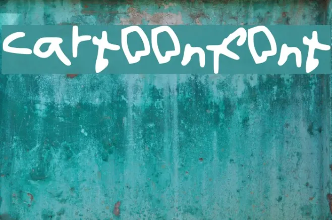 cartoonfont Example 1