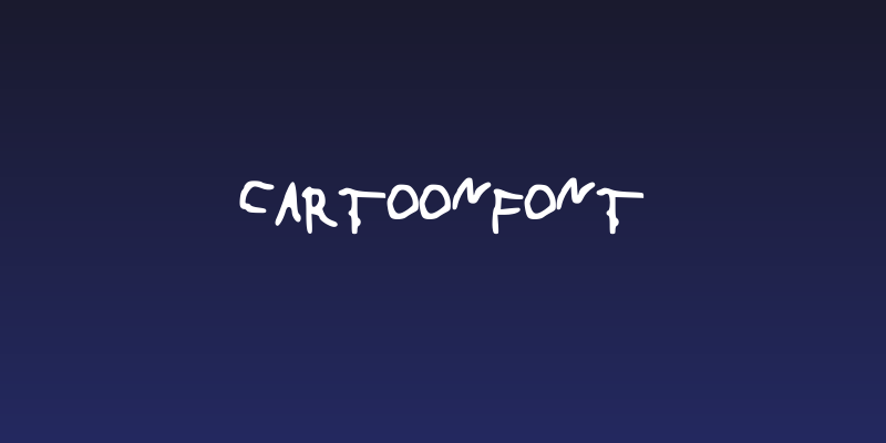 cartoonfont Social Header