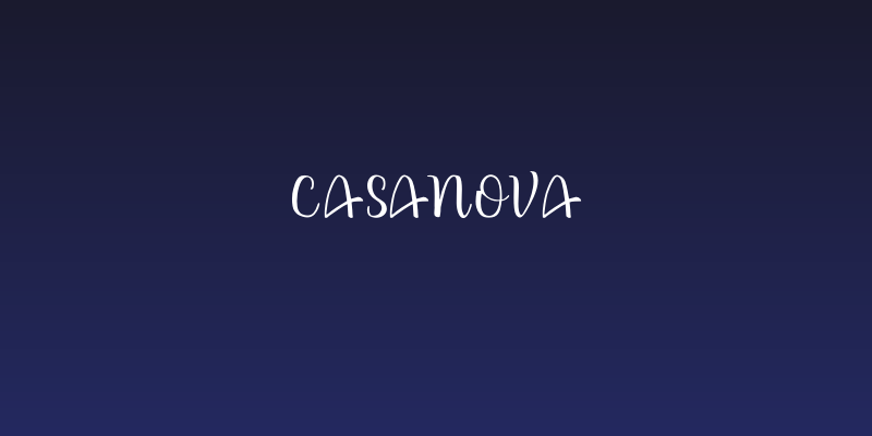 casanova Social Header