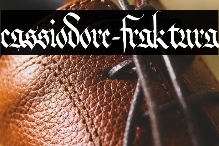 cassiodore-fraktura Example 1