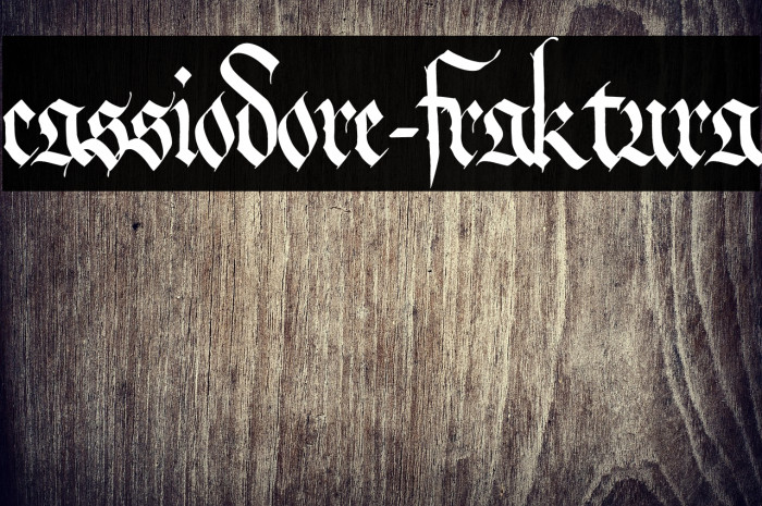 cassiodore-fraktura Example 2