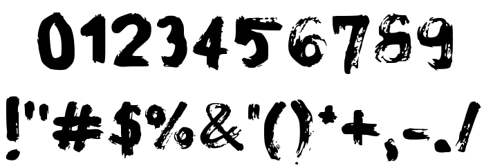 castiel Regular Font OTHER CHARS