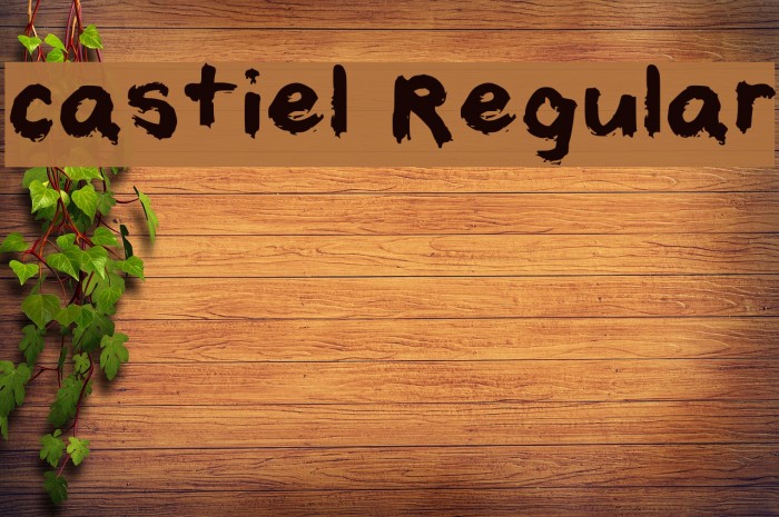 castiel Regular Font examples