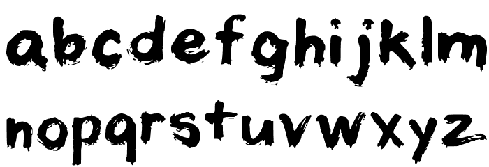 castiel Regular Font LOWERCASE