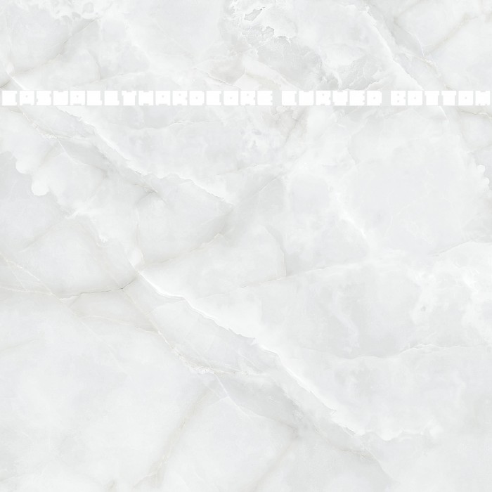 casuallyHARDCORE Curved Bottom Font examples