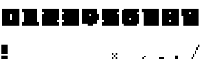 casuallyHARDCORE Font OTHER CHARS