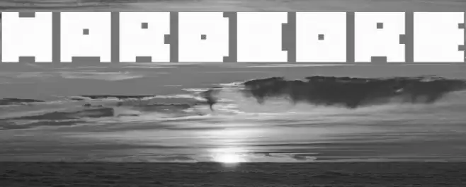 casuallyHARDCORE Schriftart examples