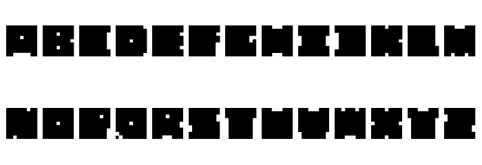 casuallyHARDCORE Font LOWERCASE