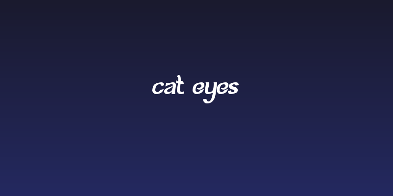 cat eyes Social Header