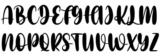 catchy sunday Polices MAJUSCULES